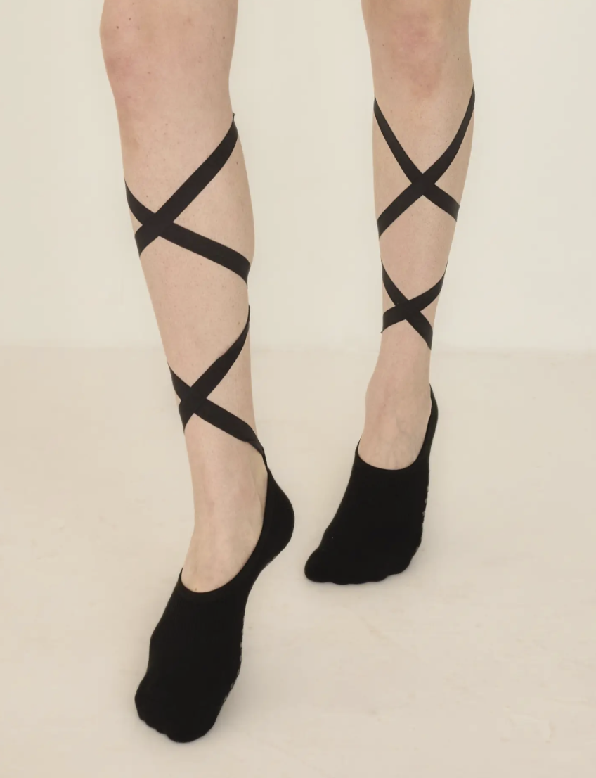 Black wrap socks