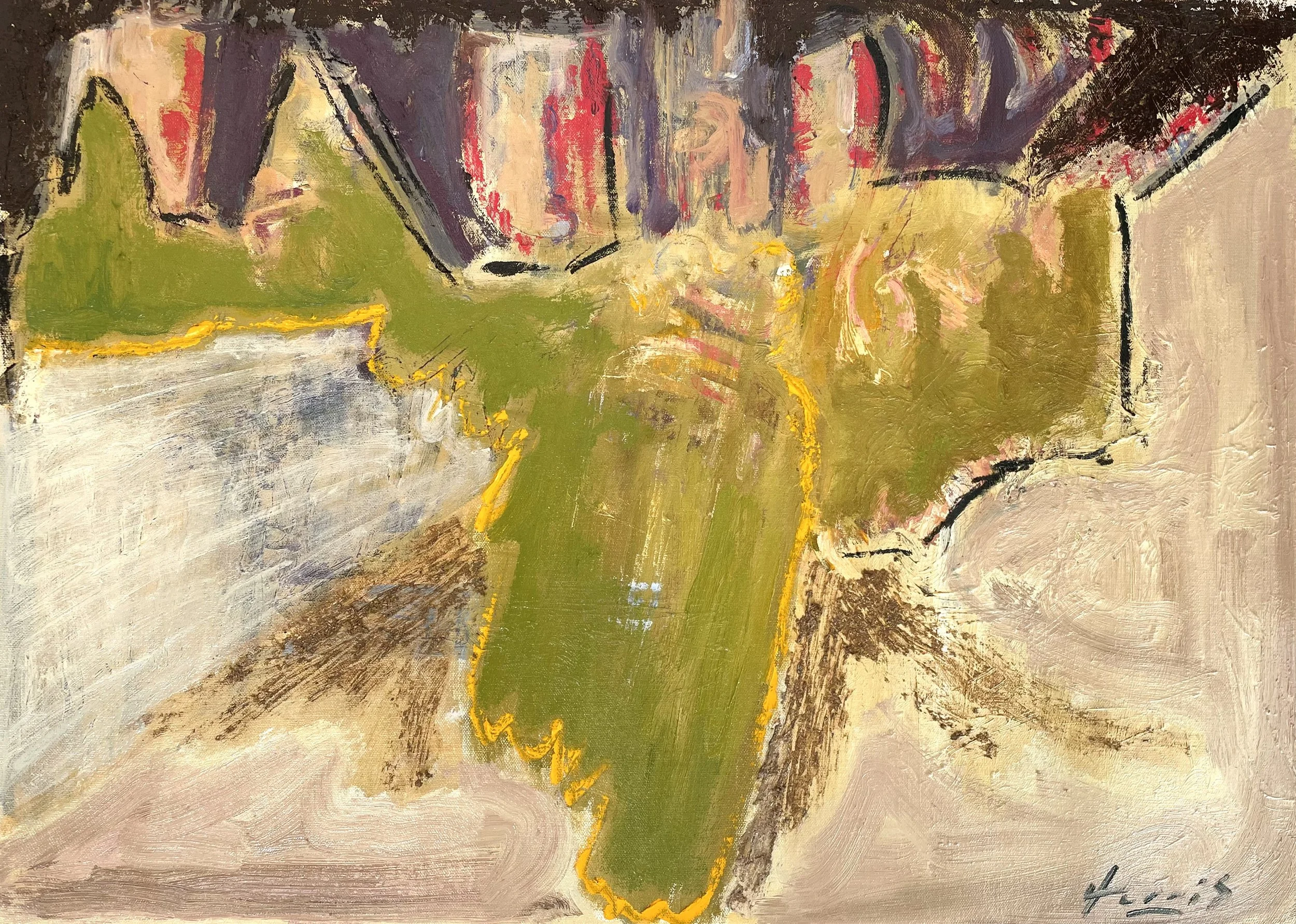 LEAVING (80X50cm)