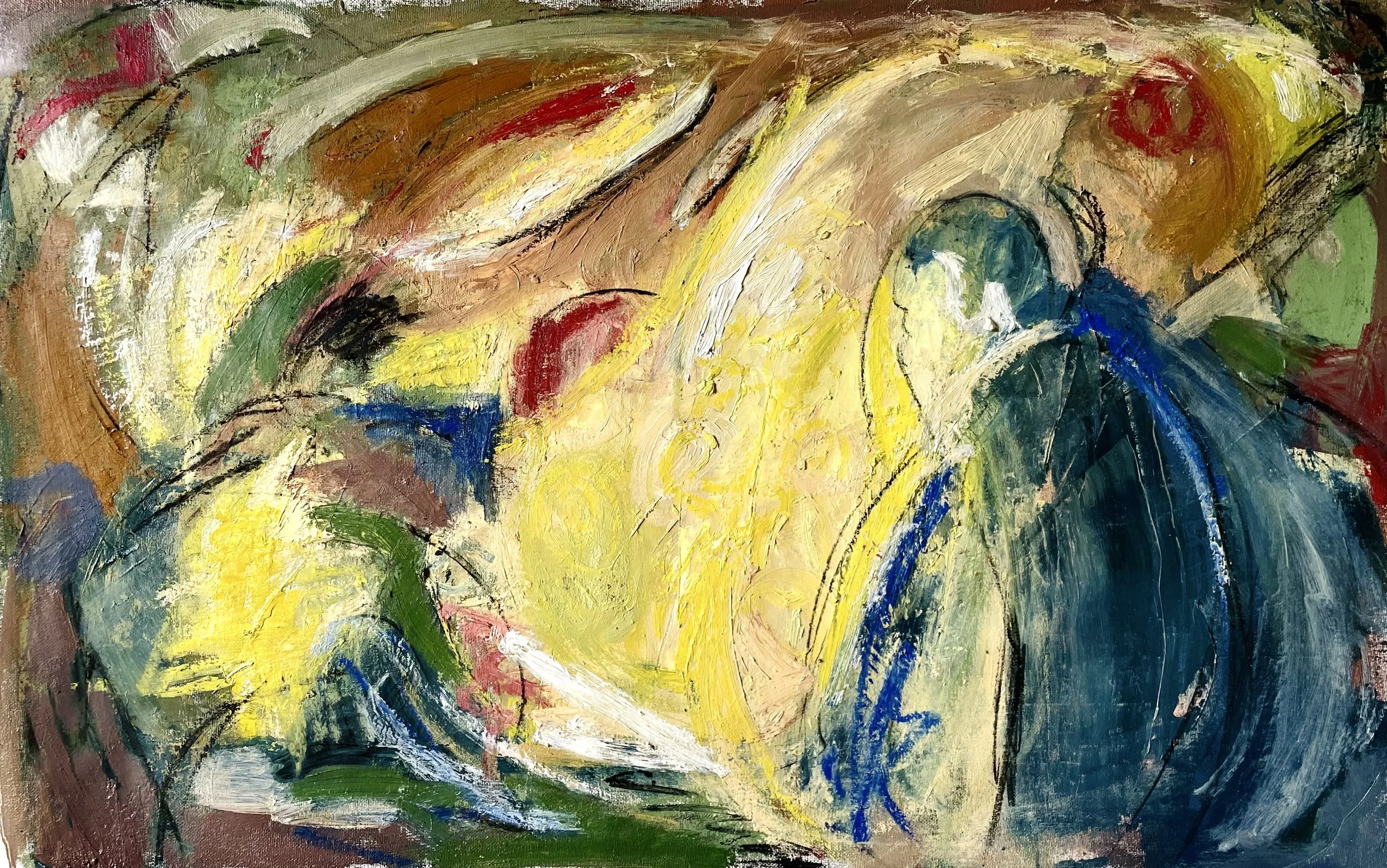 WHERE DID THE TIME GO (80X50cm)