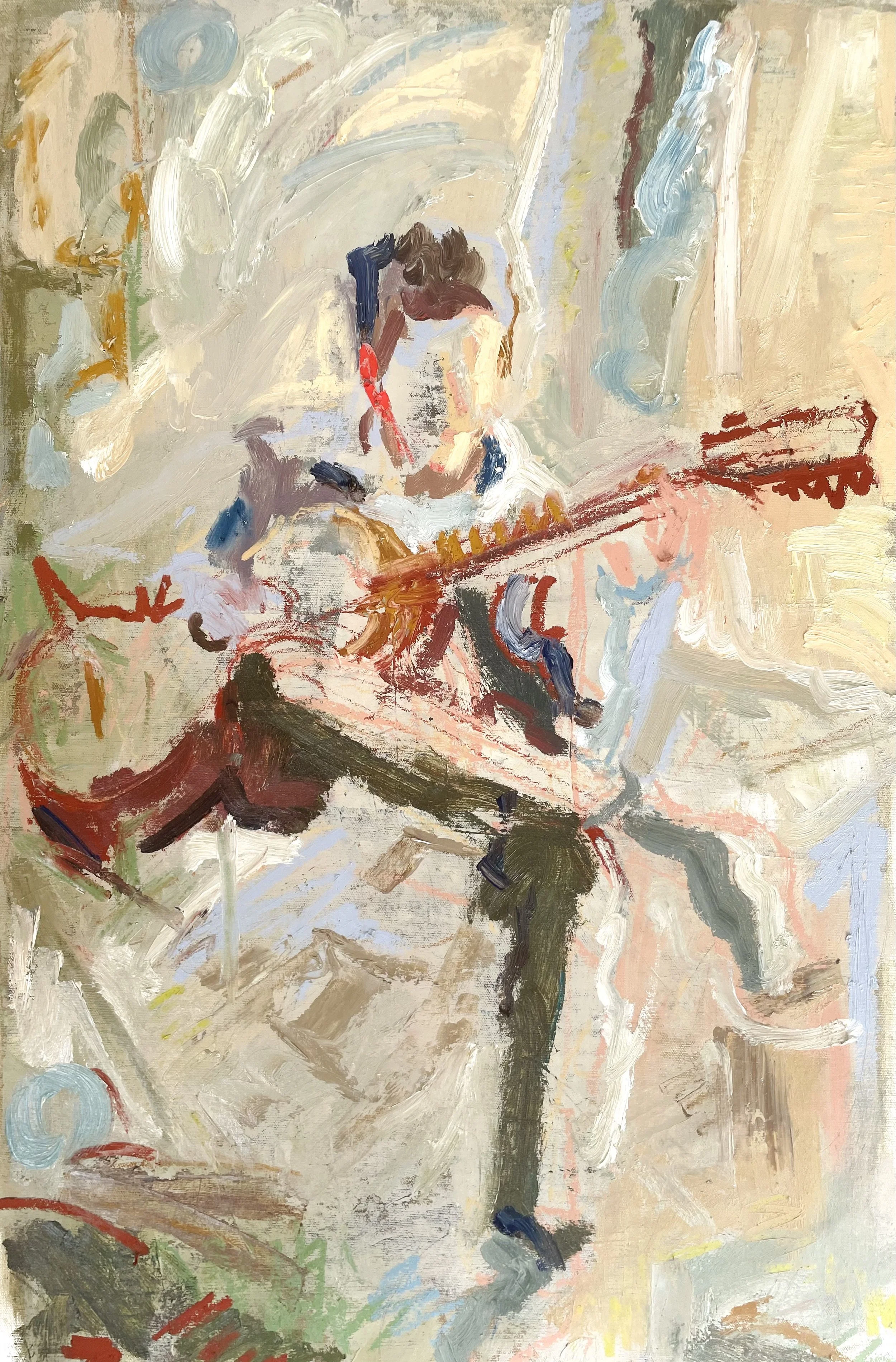 GUITARIST (50X80cm)