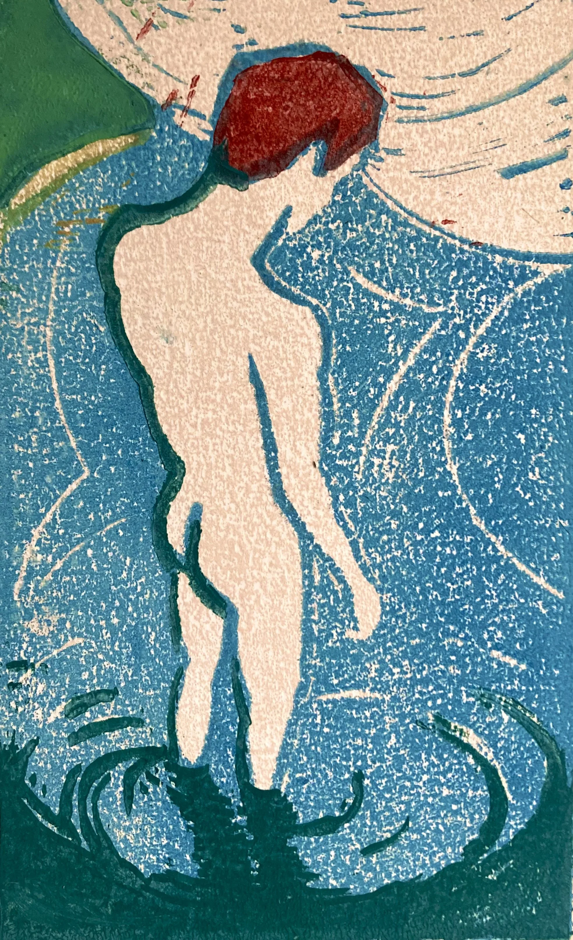THE BATHER (50X80cm)