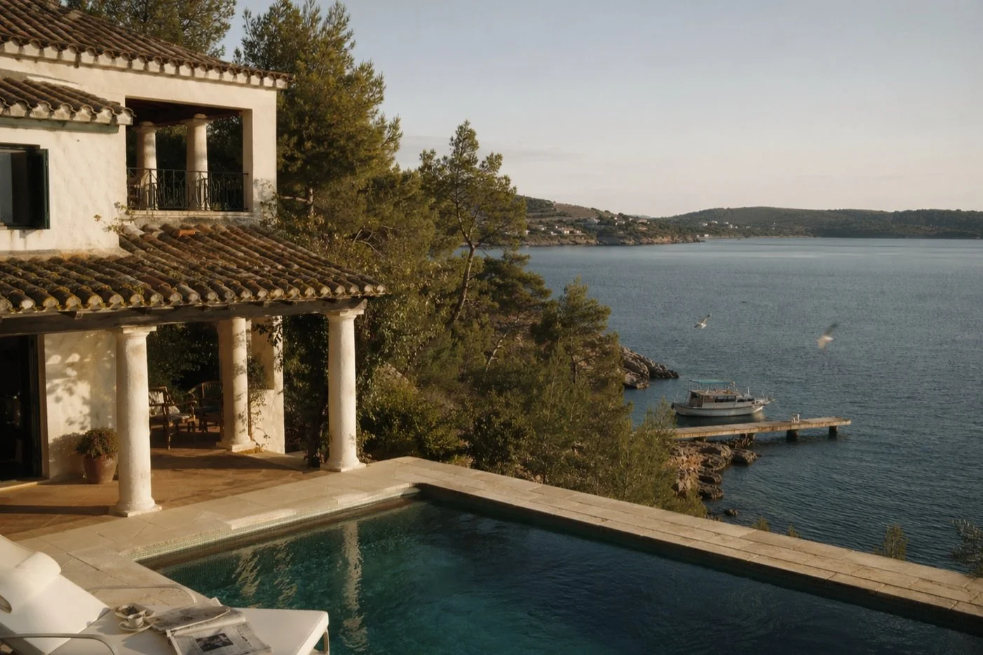 Luxury waterfront estate with private pool for sale in Porto Heli, Peloponnese, Greece