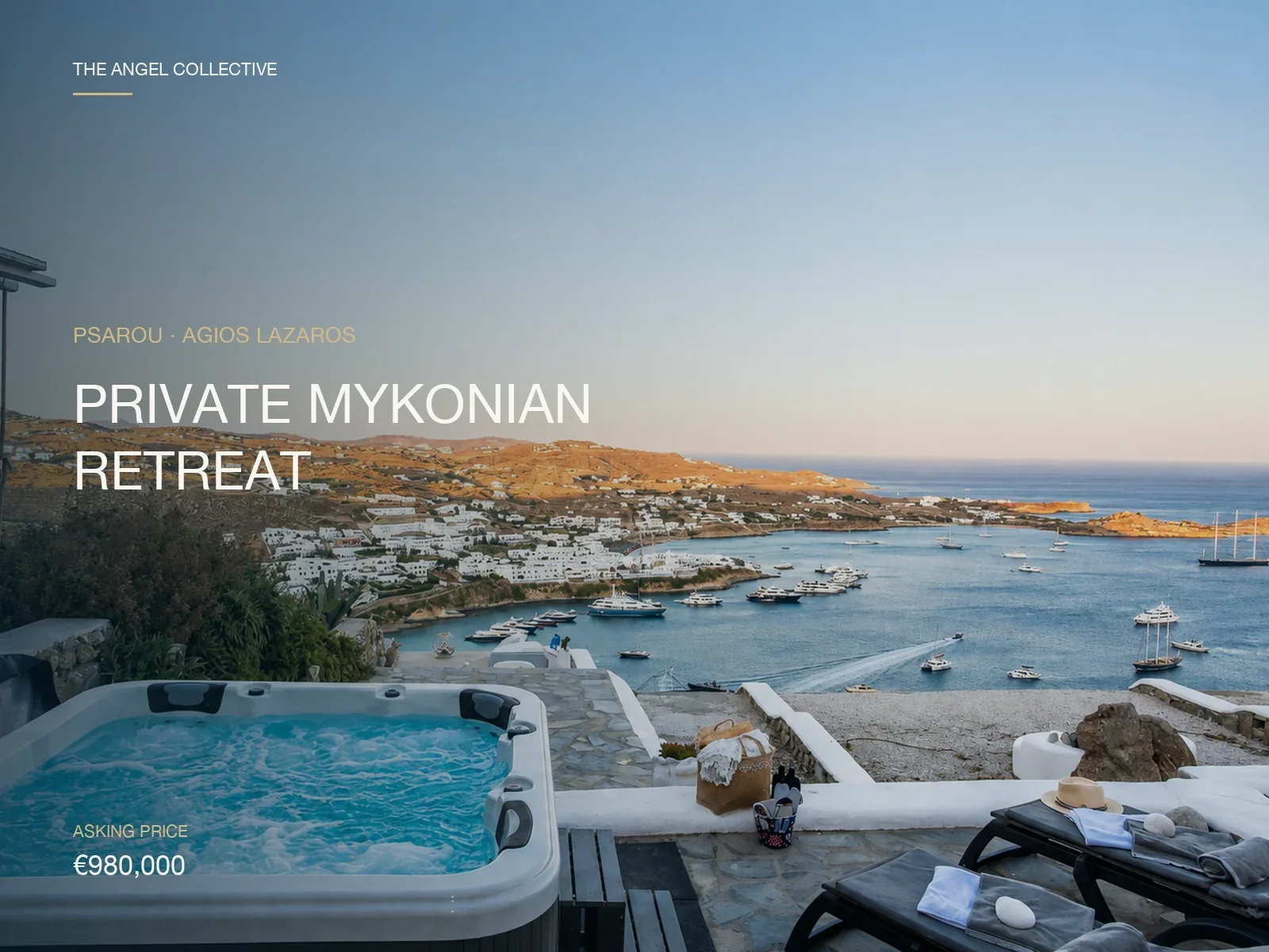 psarou agios lazaros mykonos private residence