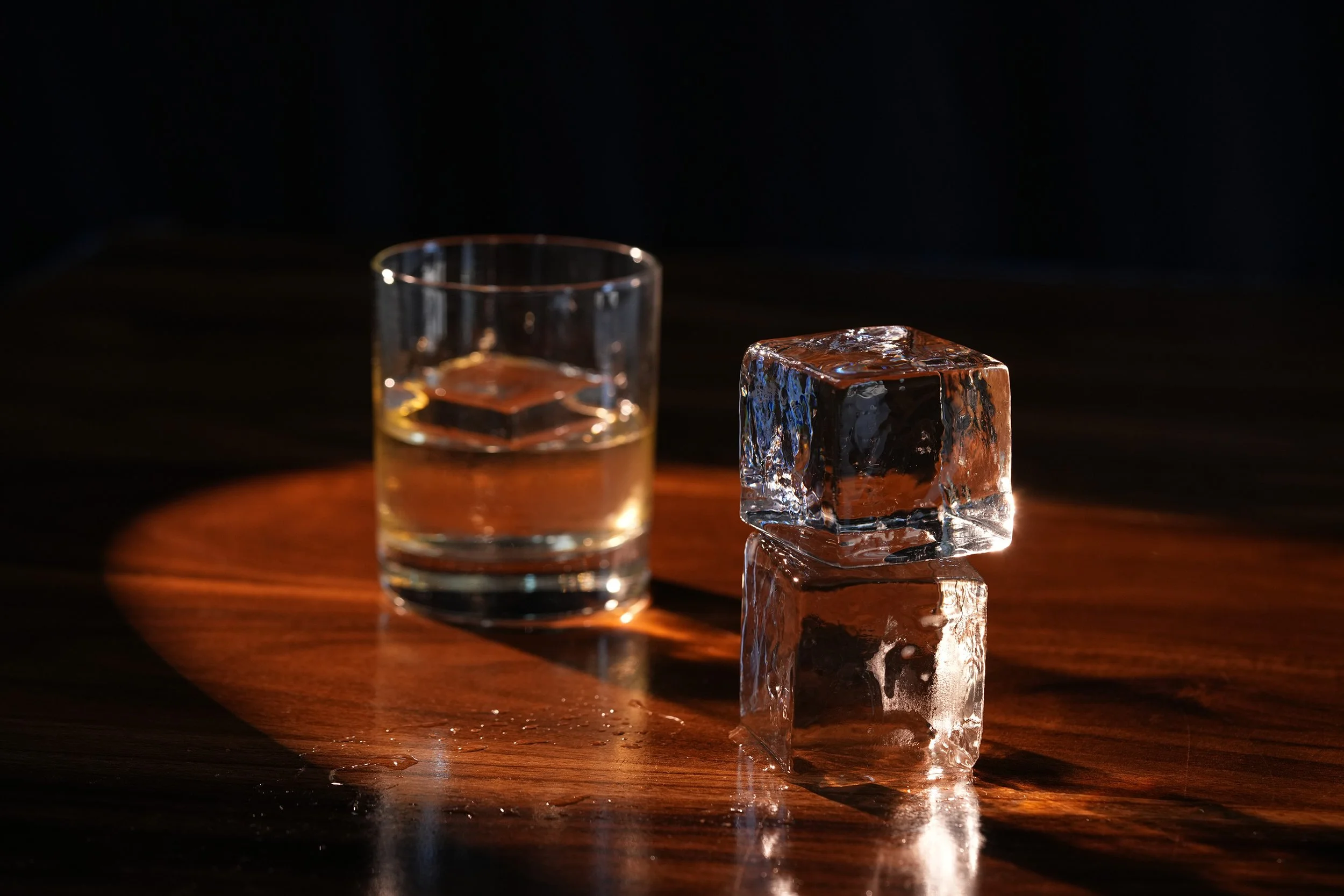 Premium crystal-clear ice crafted for hospitality and events in Hyderabad