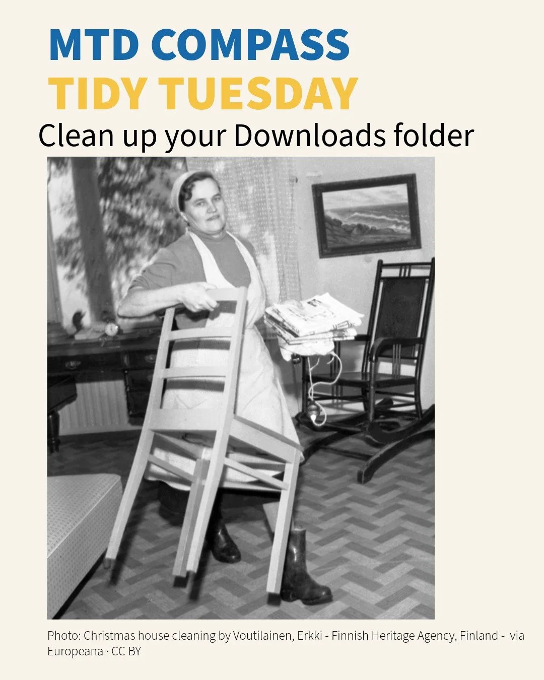 Downloads is not a filing system. It&rsquo;s a digital waiting room where PDFs go to lose the will to live.
If you created your 2026/27 folders last week, today&rsquo;s tidy-up is simple:
📥 Open Downloads
📄 Move receipts, invoices and statements to
