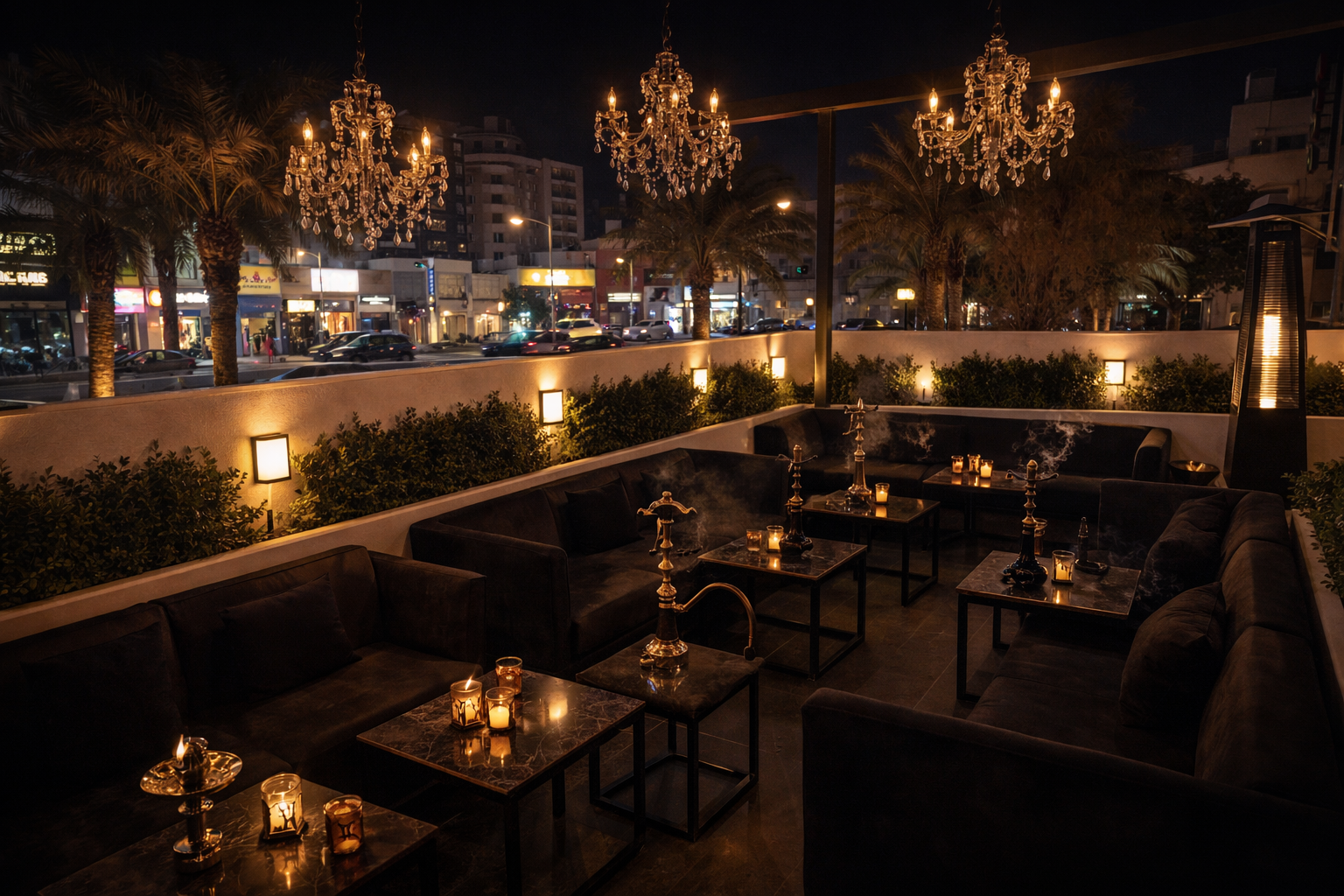 Lounge exterior design terrace