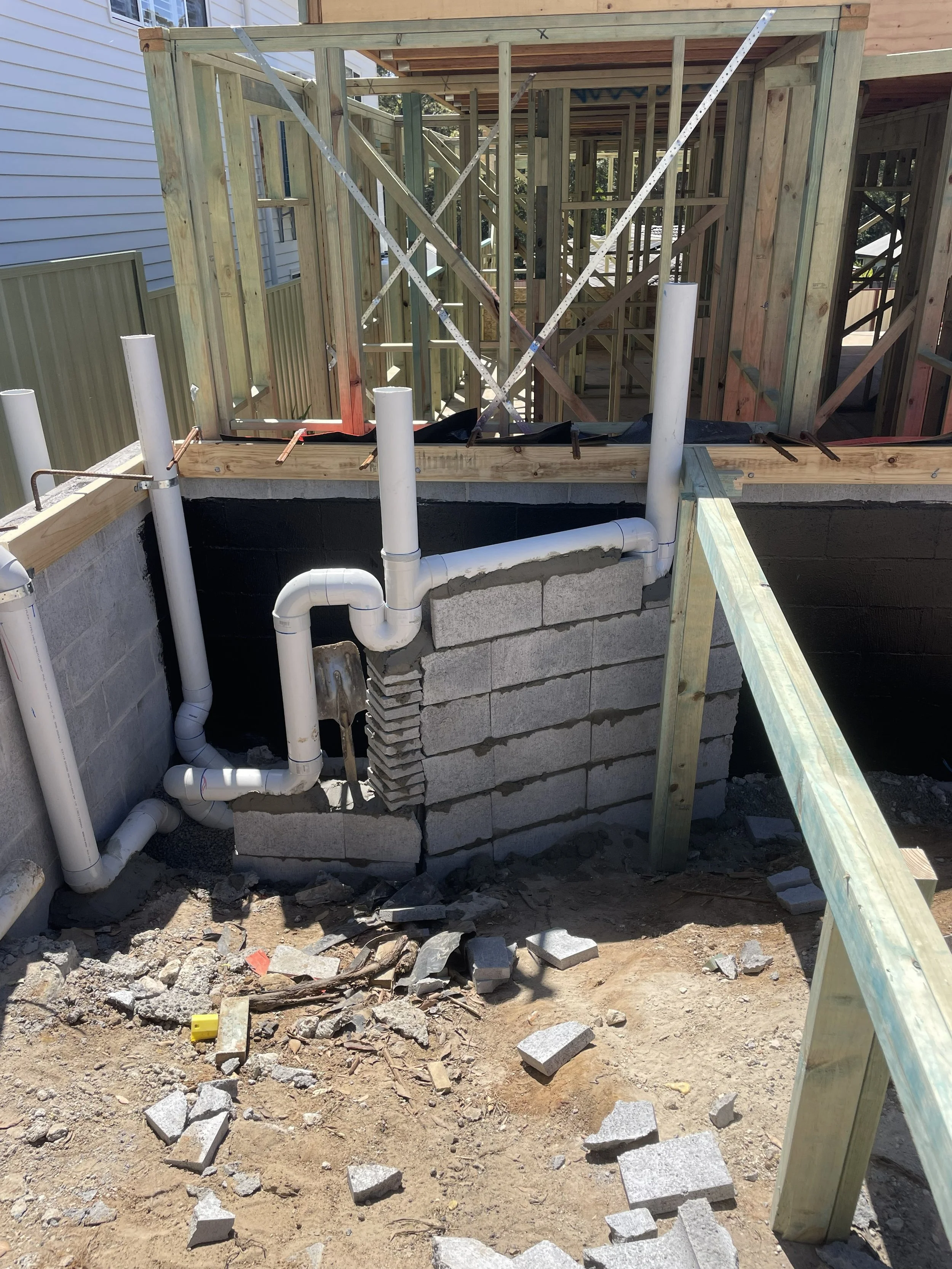 Internal Drainage through Sub Floor