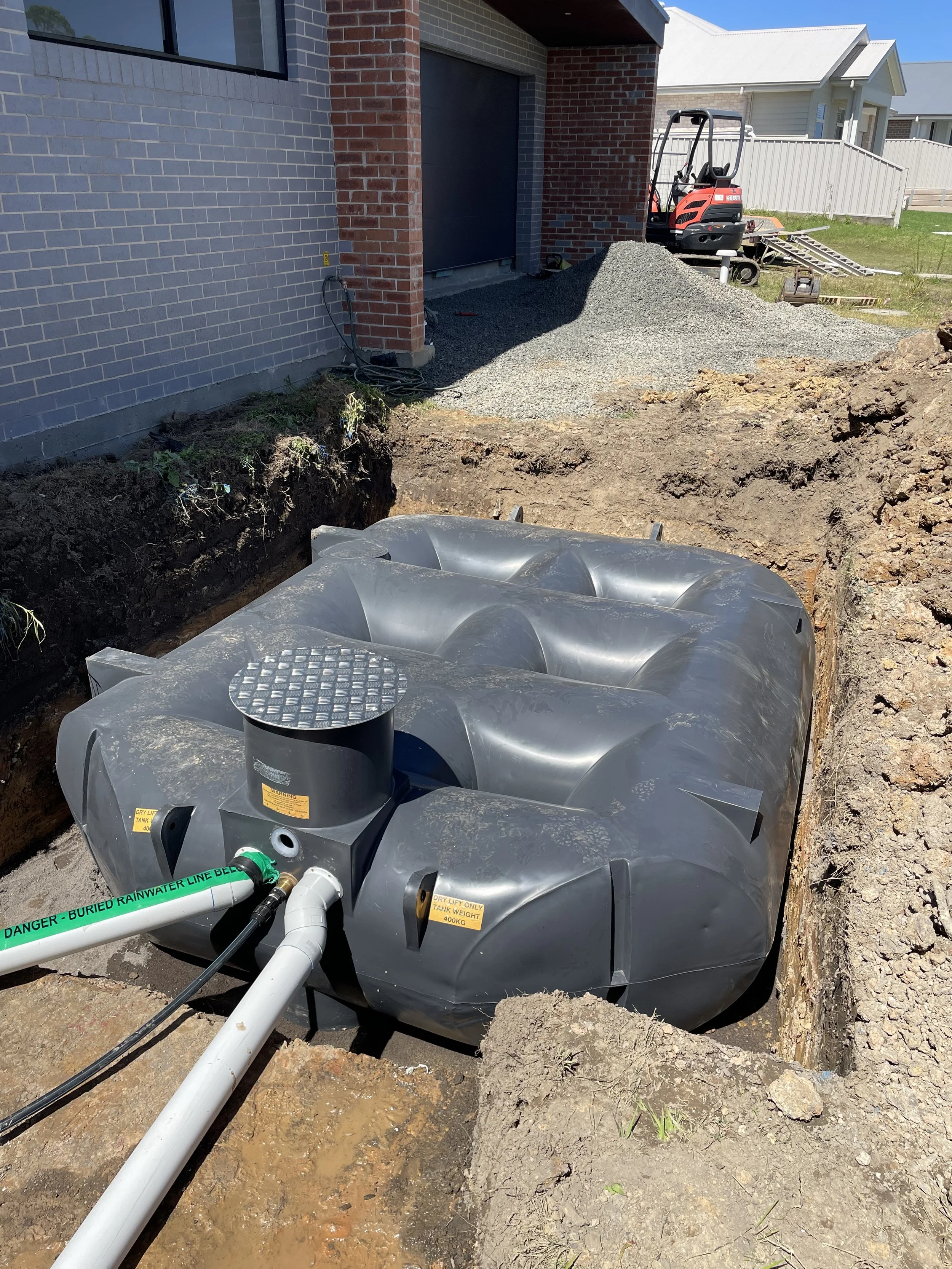 Underground Stormwater tank