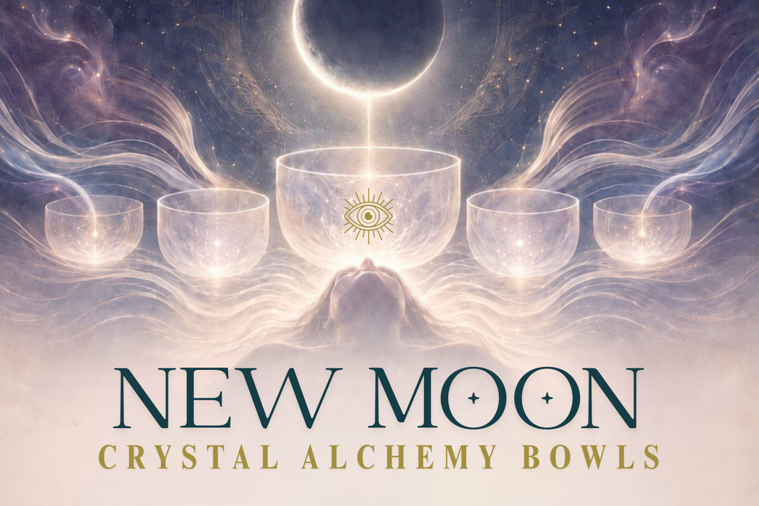 𝗡𝗘𝗪 𝗠𝗢𝗢𝗡 𝗖𝗥𝗬𝗦𝗧𝗔𝗟 𝗦𝗢𝗨𝗡𝗗 𝗕𝗔𝗧𝗛 | Lunar Manifestations