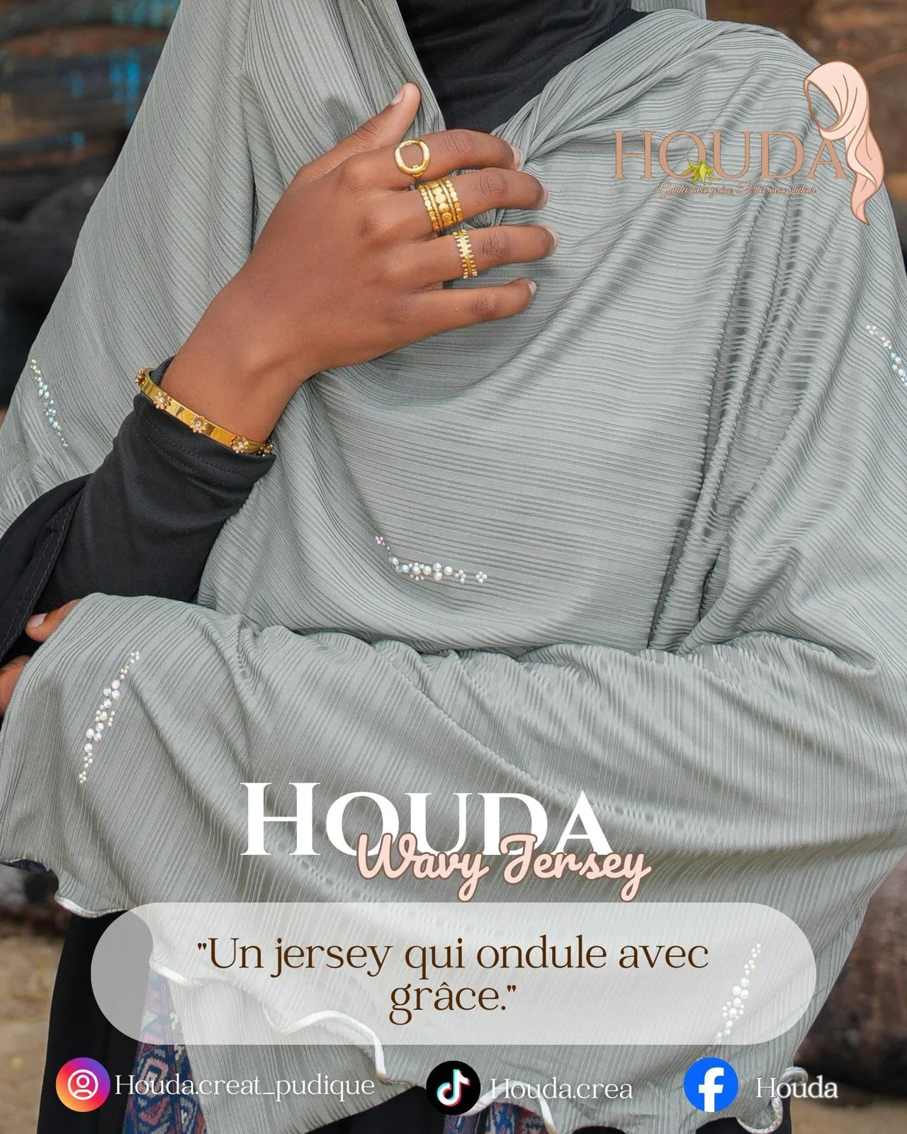 Houda Wavy Jersey