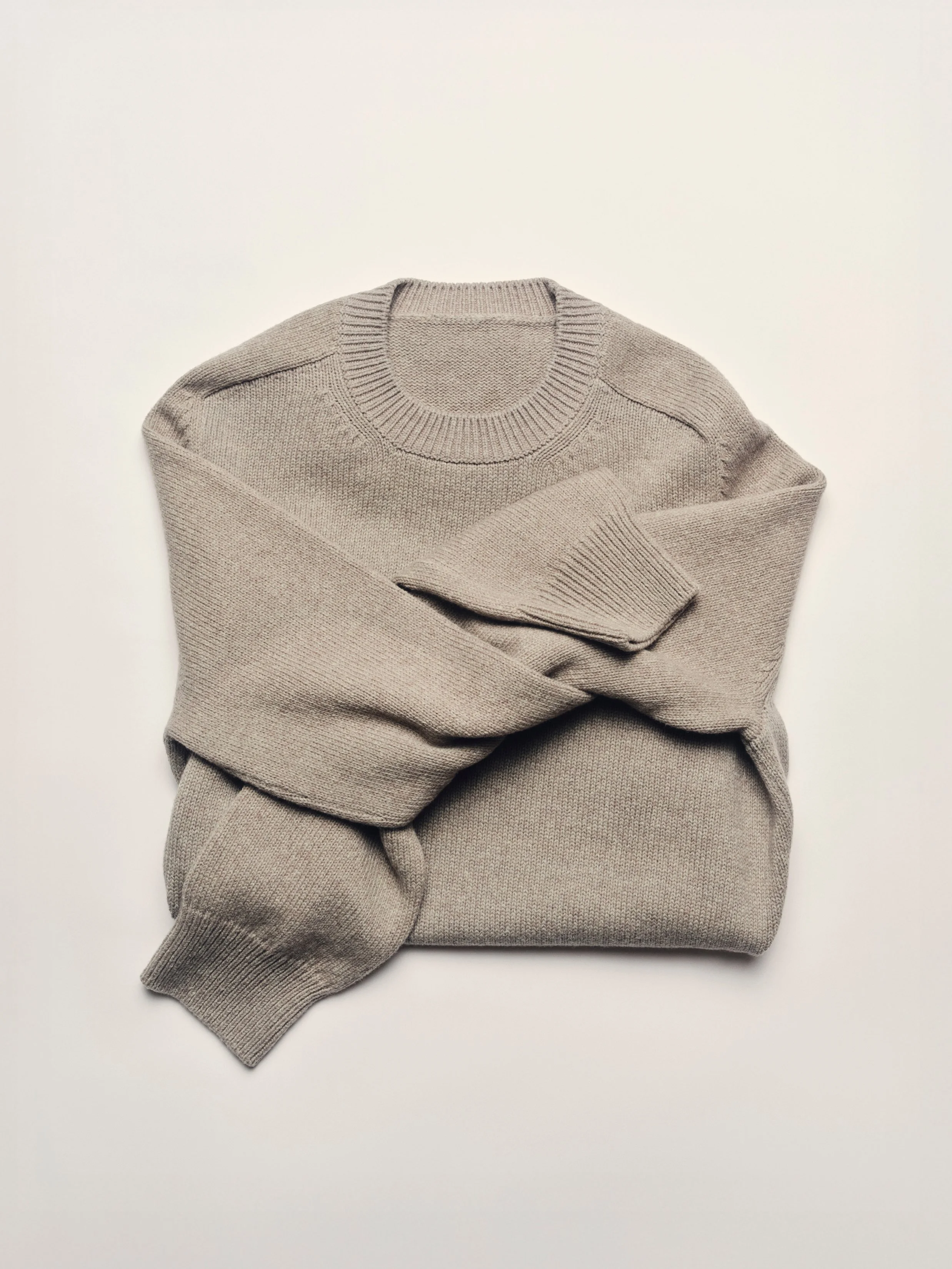 Classic Crewneck Knitted Pullover