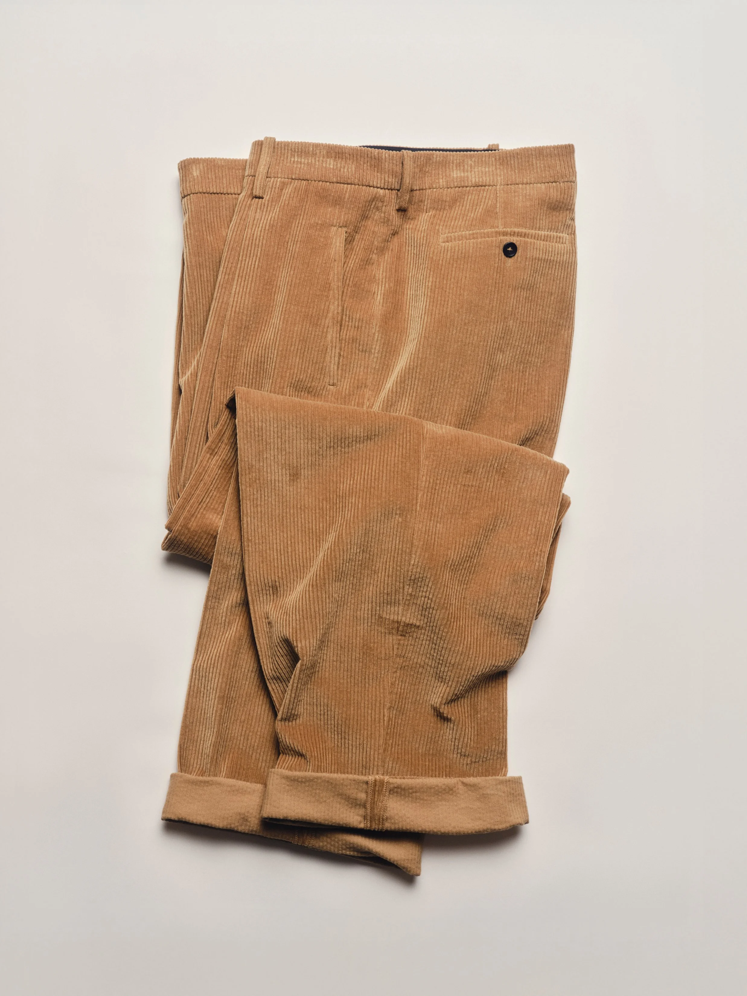 Wide-Leg Trousers With Pleats