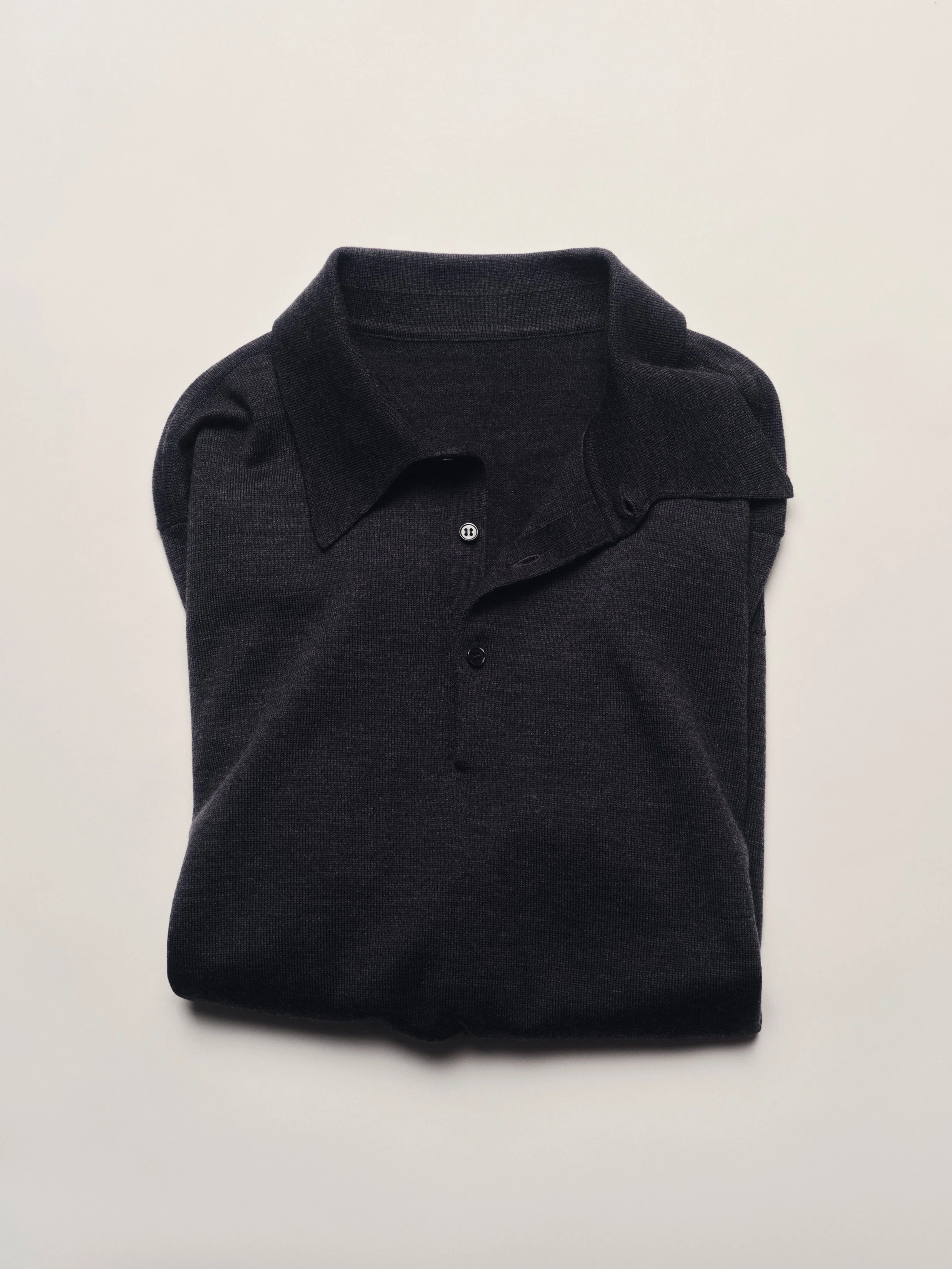 Classic Knitted Polo Shirt