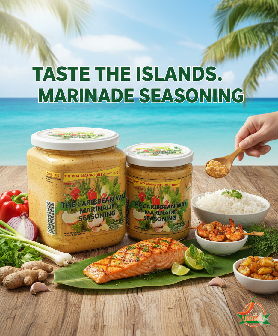 The Caribbean Way Organic Marinade Seasoning 64oz