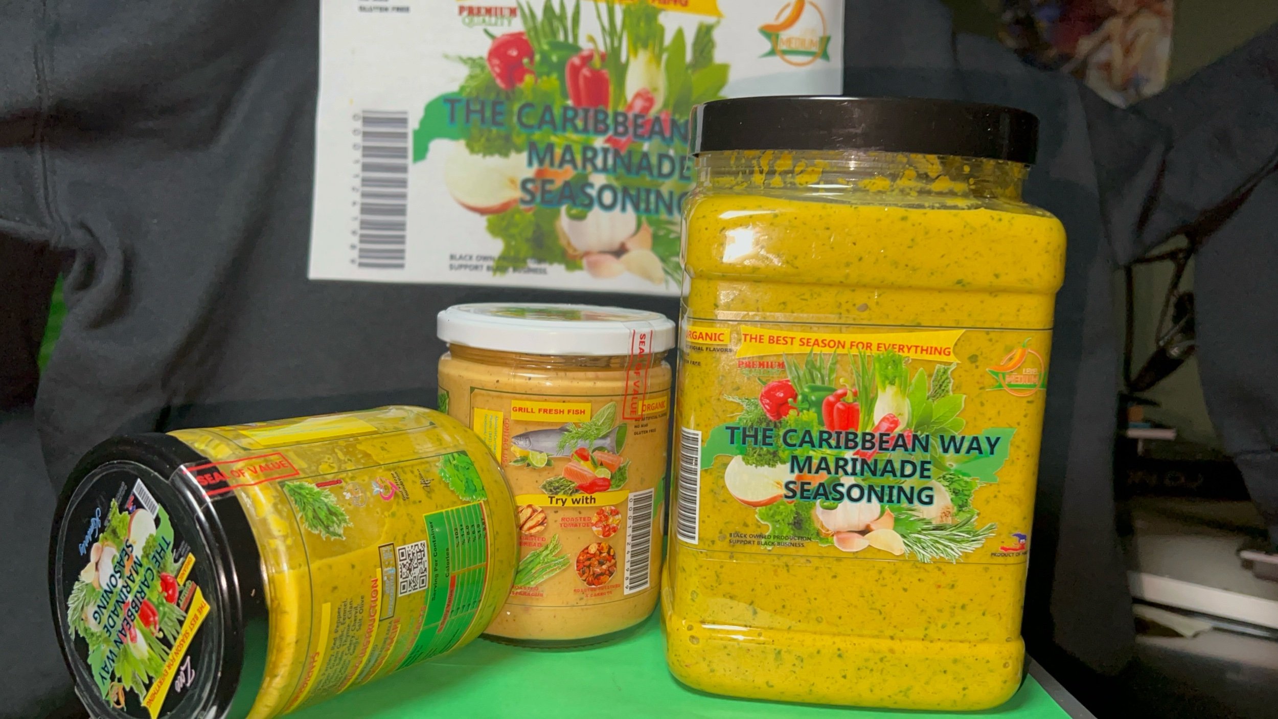 The Caribbean Way Organic Marinade Seasoning 64oz