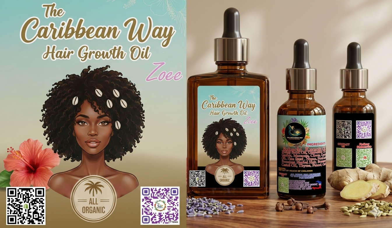 The Caribbean Way Hair Growth Oil