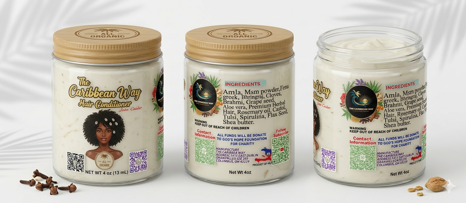 The Caribbean Way Hair Conditioner 4oz