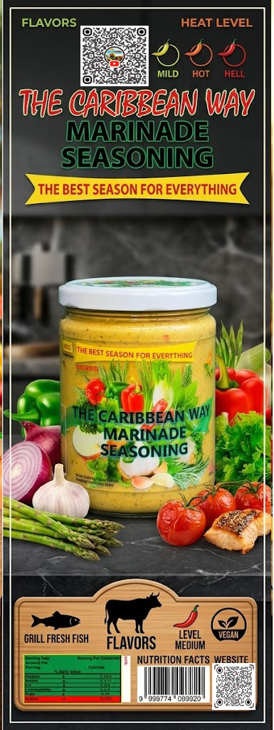Caribbean Way Marinade Seasoning