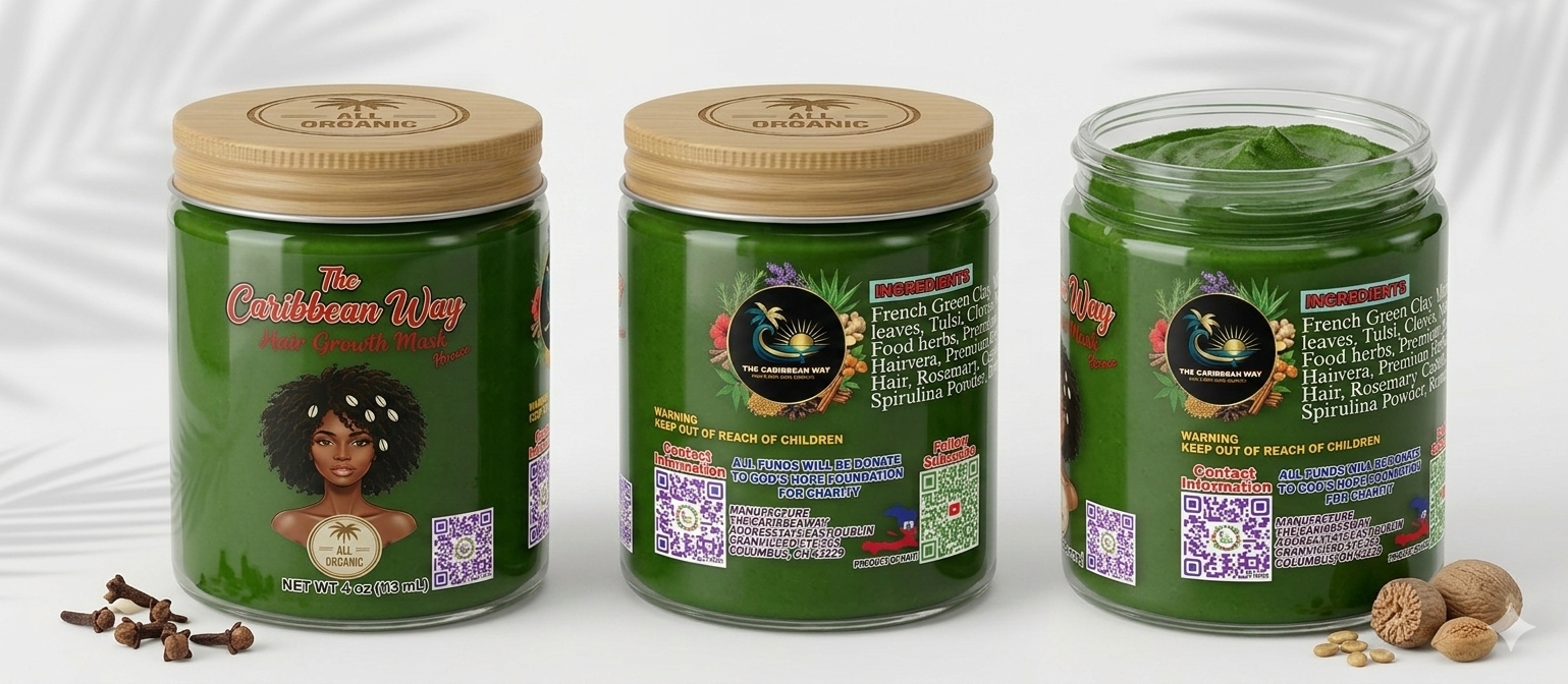 The Caribbean Way Hair Growth Mask