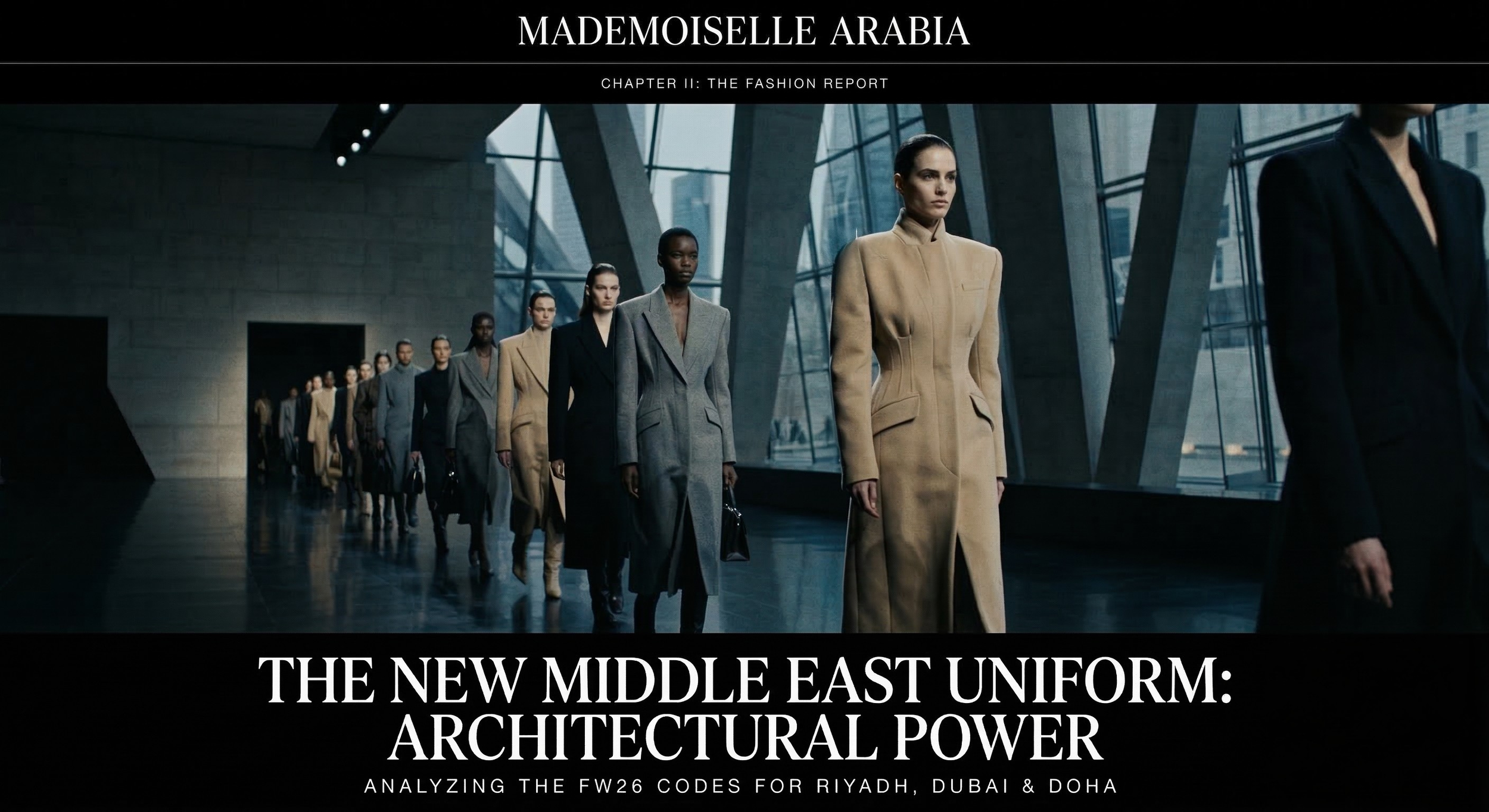THE NEW MIDDLE EAST UNIFORM: ARCHITECTURAL POWER