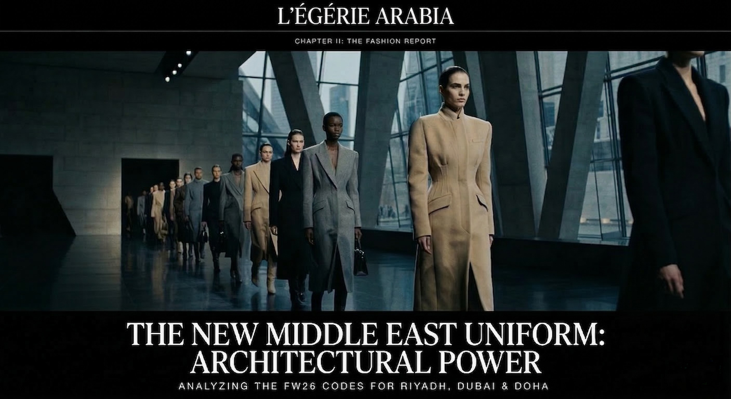 THE NEW MIDDLE EAST UNIFORM: ARCHITECTURAL POWER