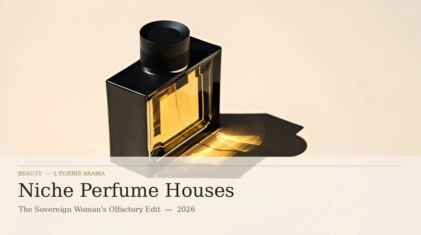 Niche Perfume Houses: The Sovereign Woman's Olfactory Edit for 2026