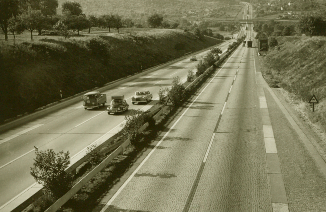 historic highway road symbolising life journeys and past memories