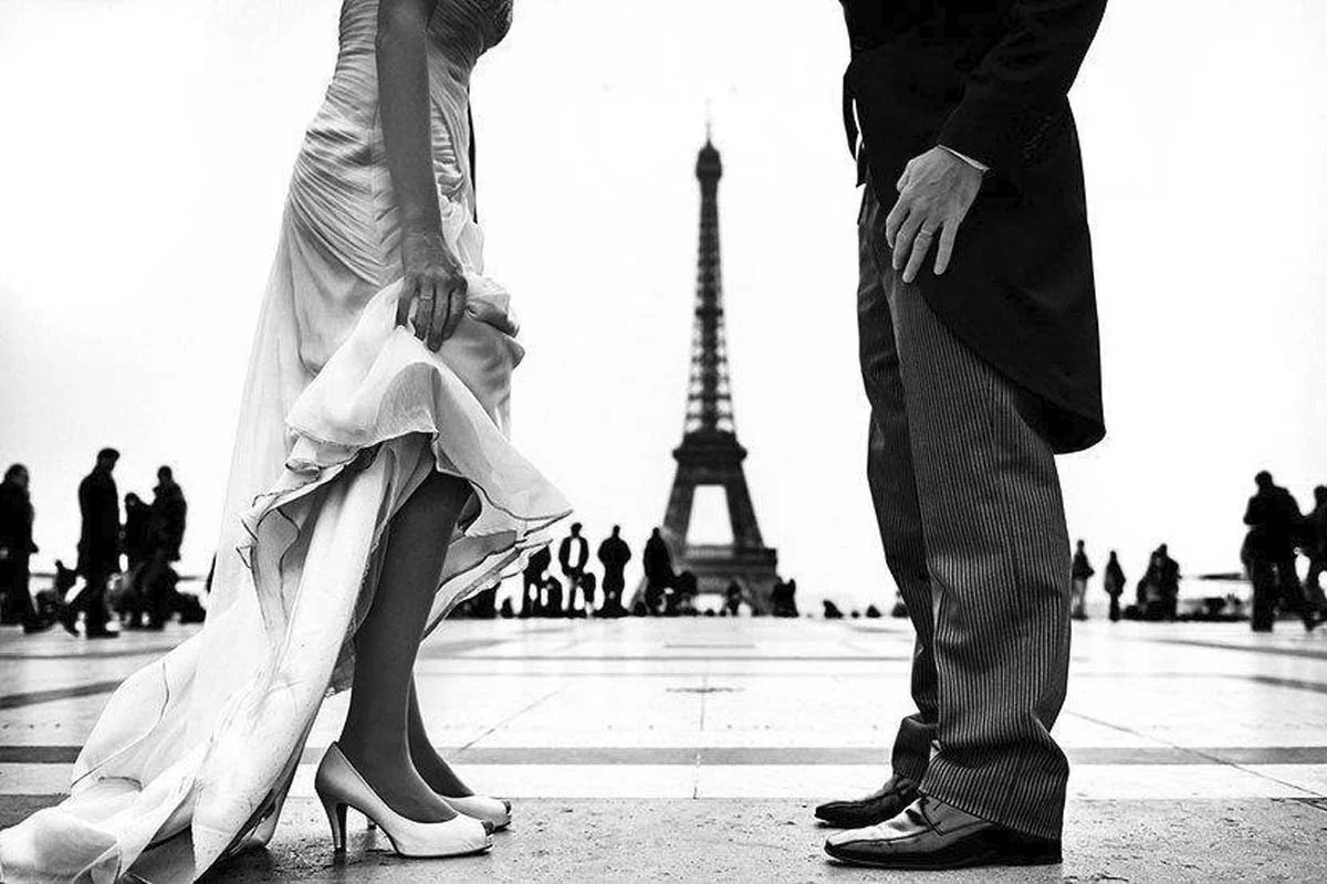 wedding day in Paris