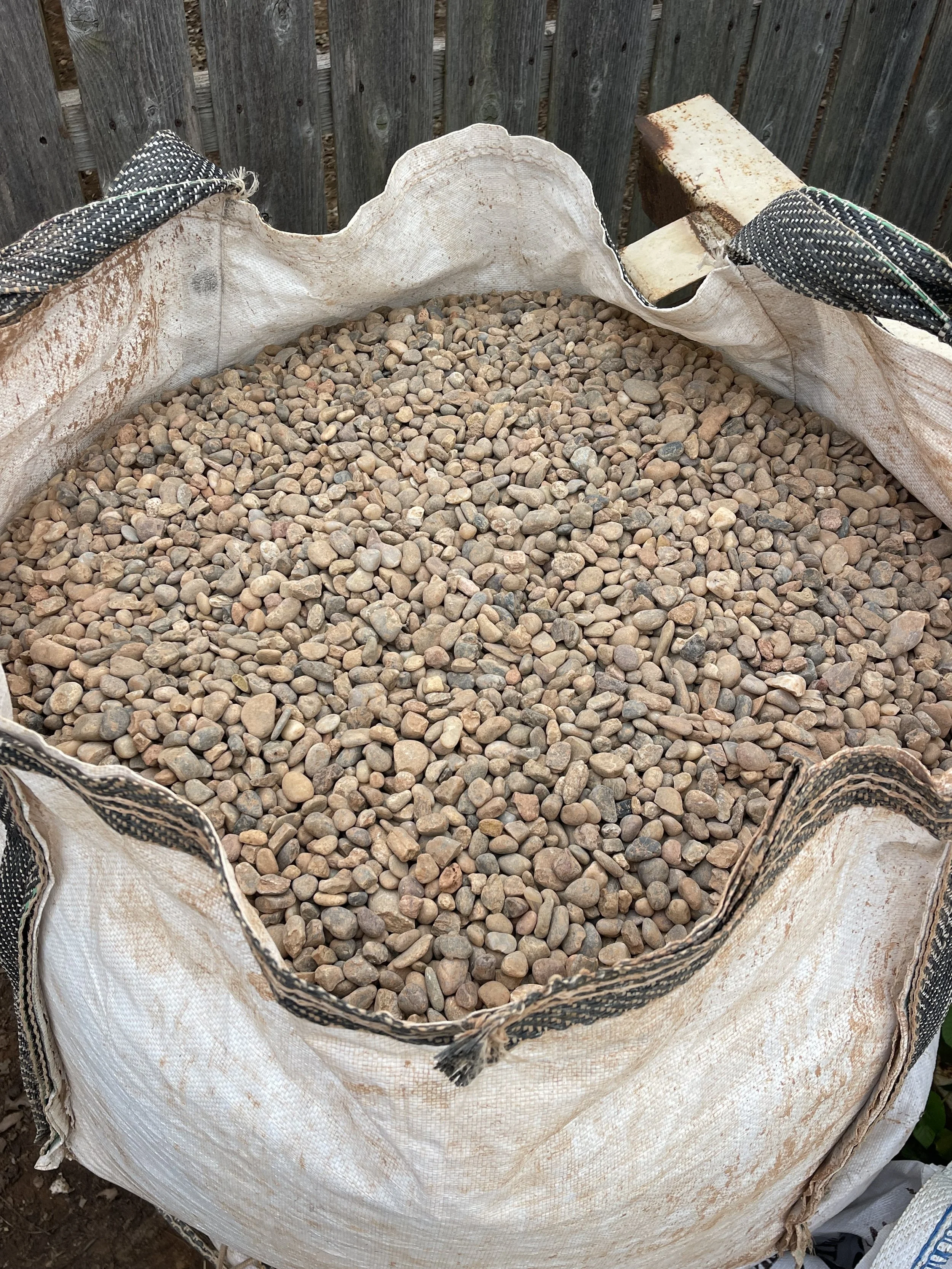 River Rock Gravel Bag 3/4”-1.5”