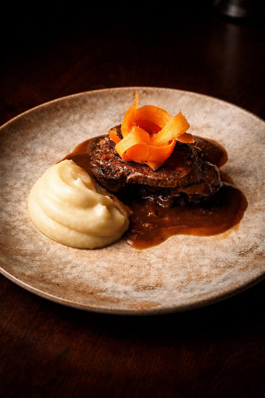 Fotografía gastronómica profesional de plato gourmet para restaurante en hondarribia guipuzcoa