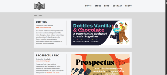 Lost Type artistic pay-what-you-want fonts for stylish, SEO-optimized Squarespace branding.