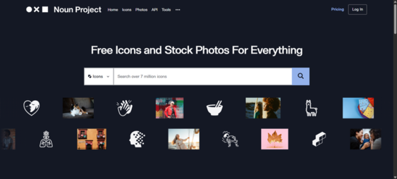 The Noun Project icon collection for consistent visual language and brand storytelling on Squarespace.