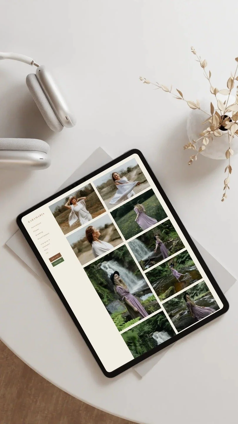 Squarespace website designed with strategic web design and SEO for client-focused business growth
