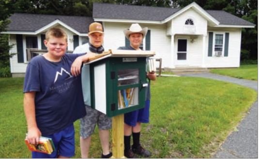 Mount Prospect Academy Student Project Results In A Little Free Library in Pike