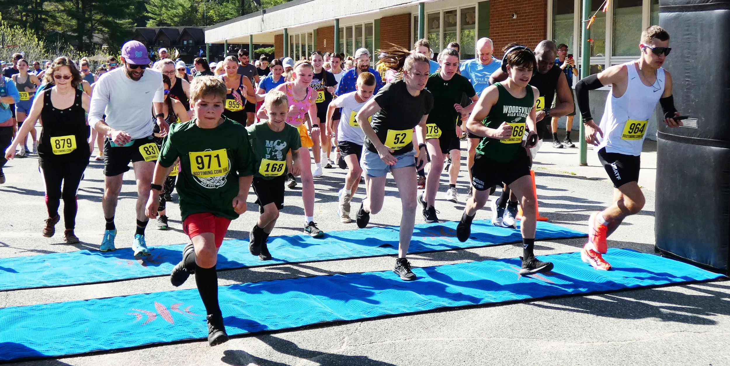 Cottage Hospital “Any Which Way” Event Fields 70 Runners