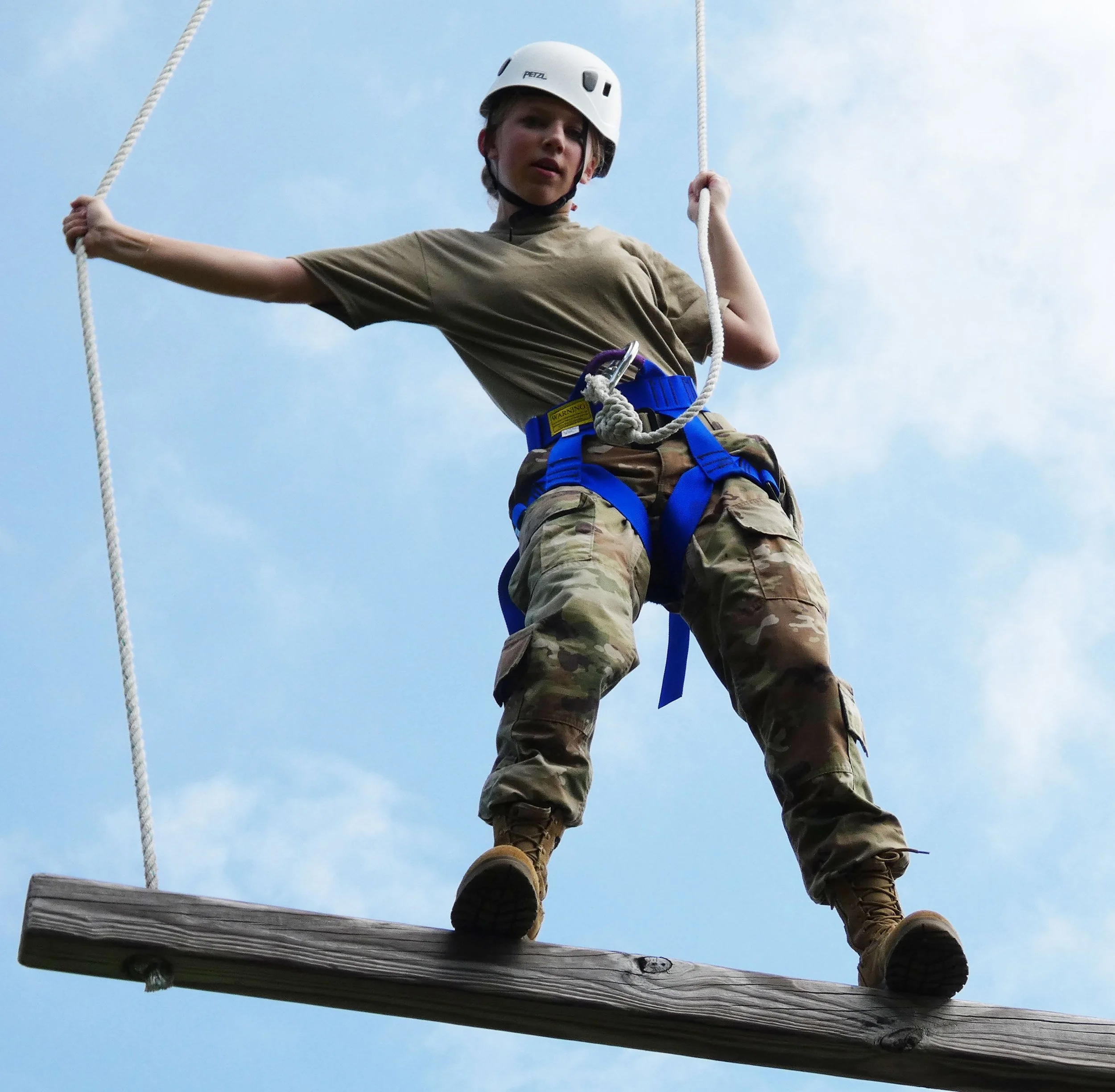 Civil Air Patrol Members Hit The Ropes