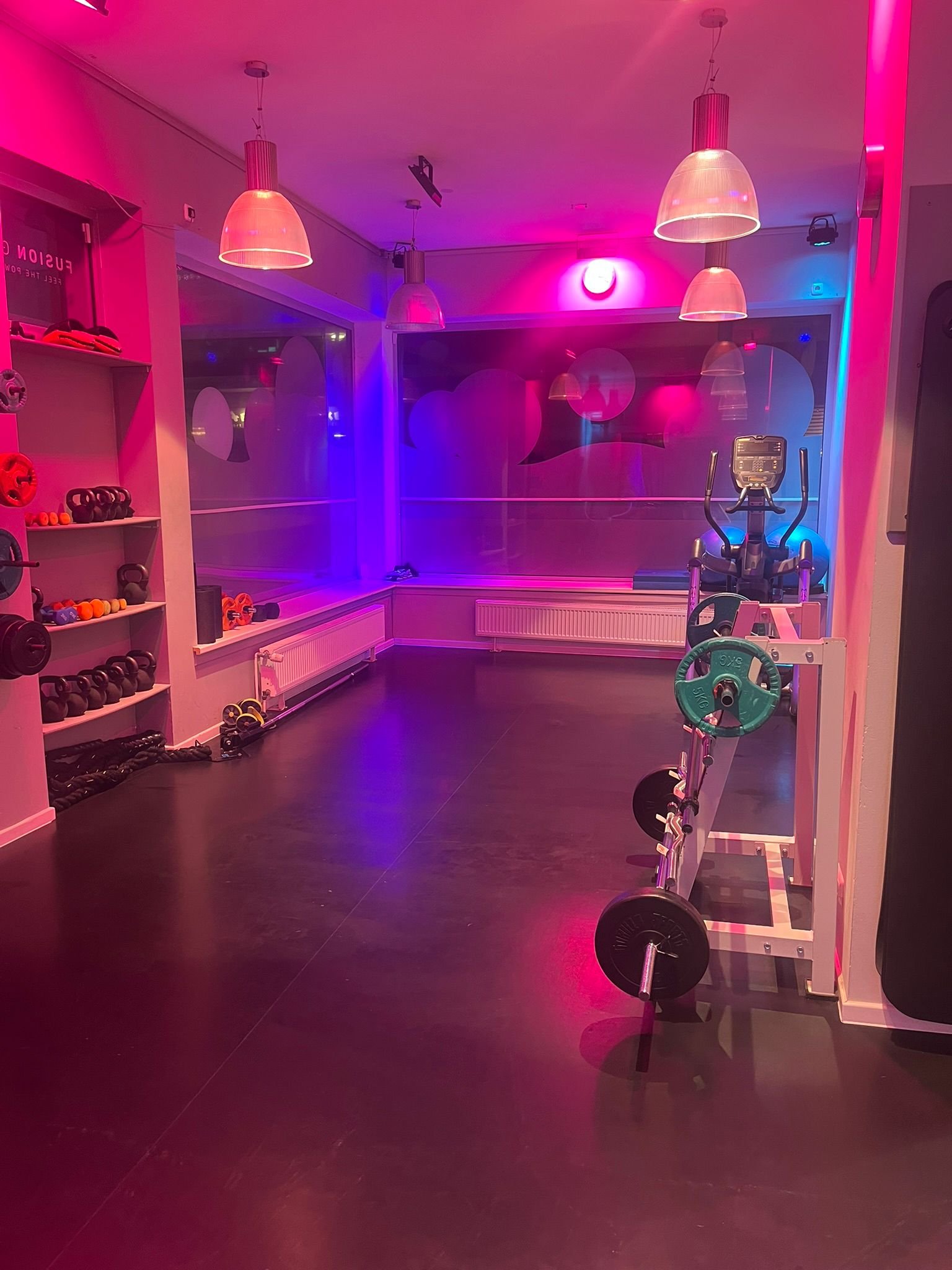 Innenansicht des Fusion Gym Wandsbek