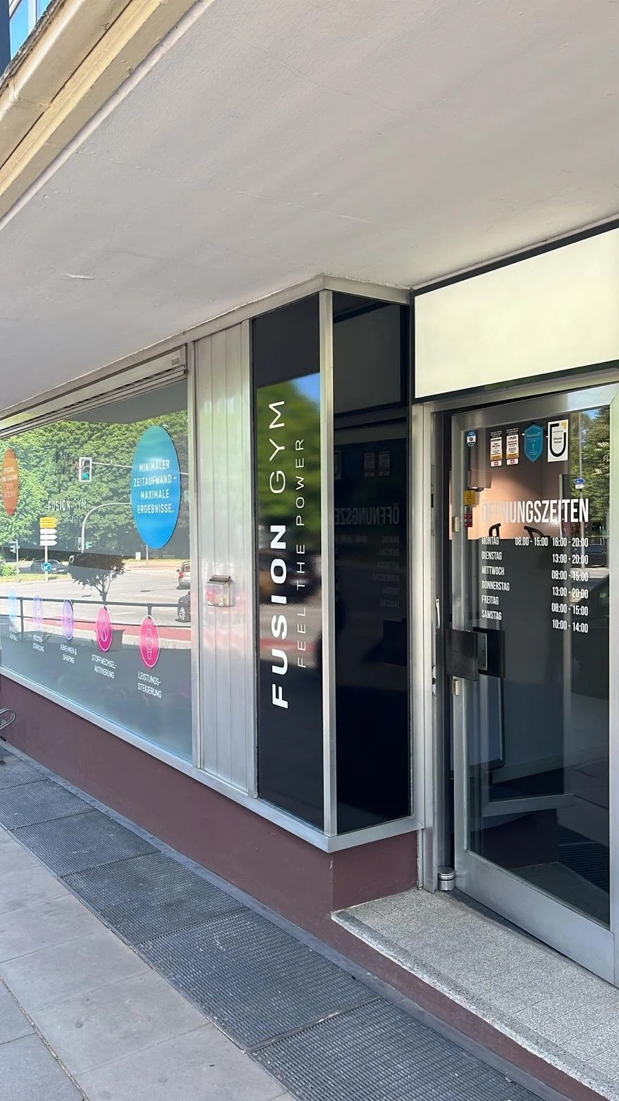 Außenansicht des Fusion Gym Fuhlsbüttel