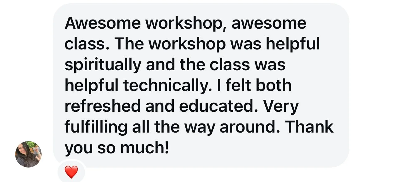 Client feedback describing reduced burnout and improved nervous system balance through energy coaching support