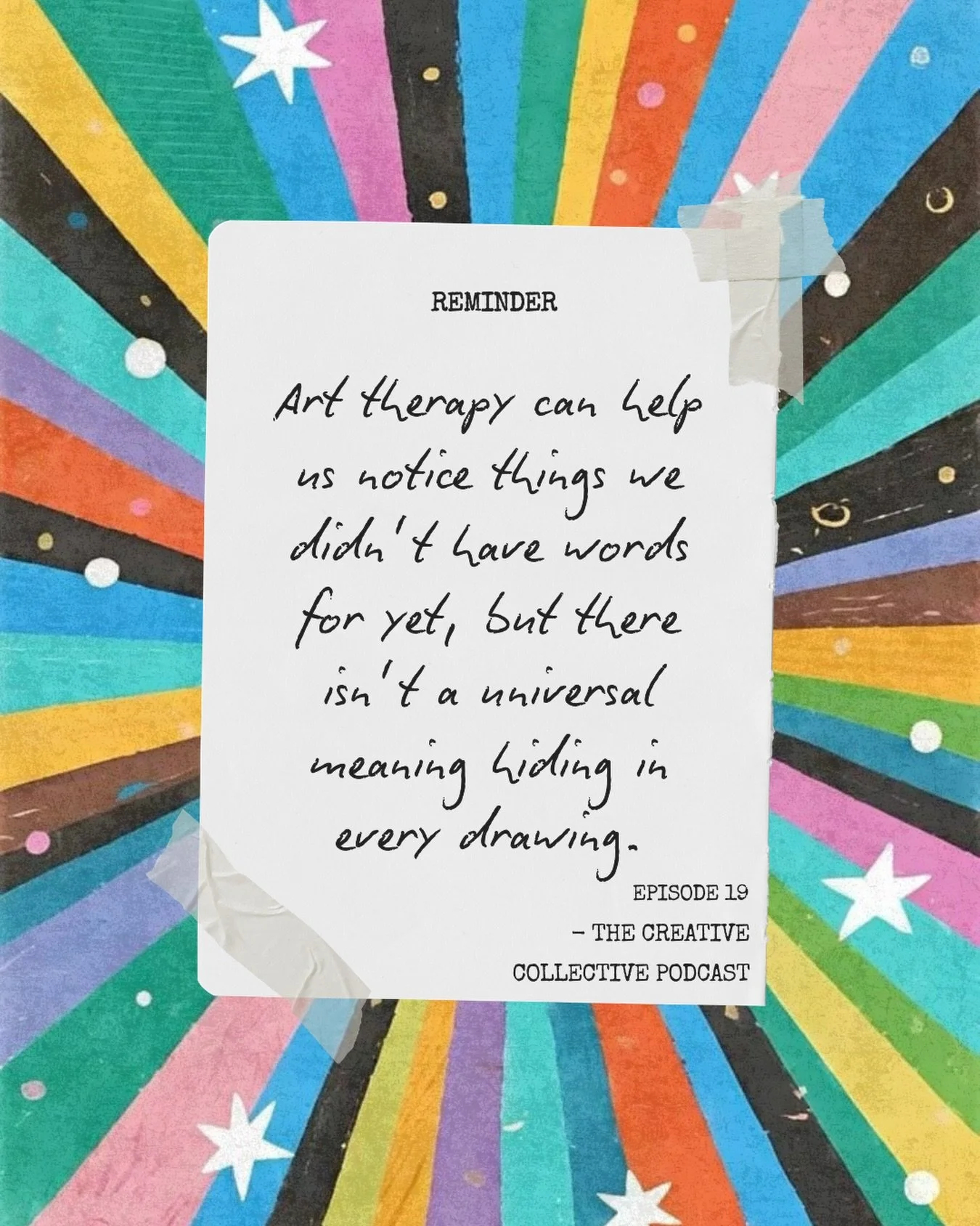 One of the biggest misconceptions about art therapy is that we&rsquo;re looking at your artwork trying to decode what every color, shape, or tiny detail secretly says about you. The reality is so much more interesting.

Art can absolutely bring thing