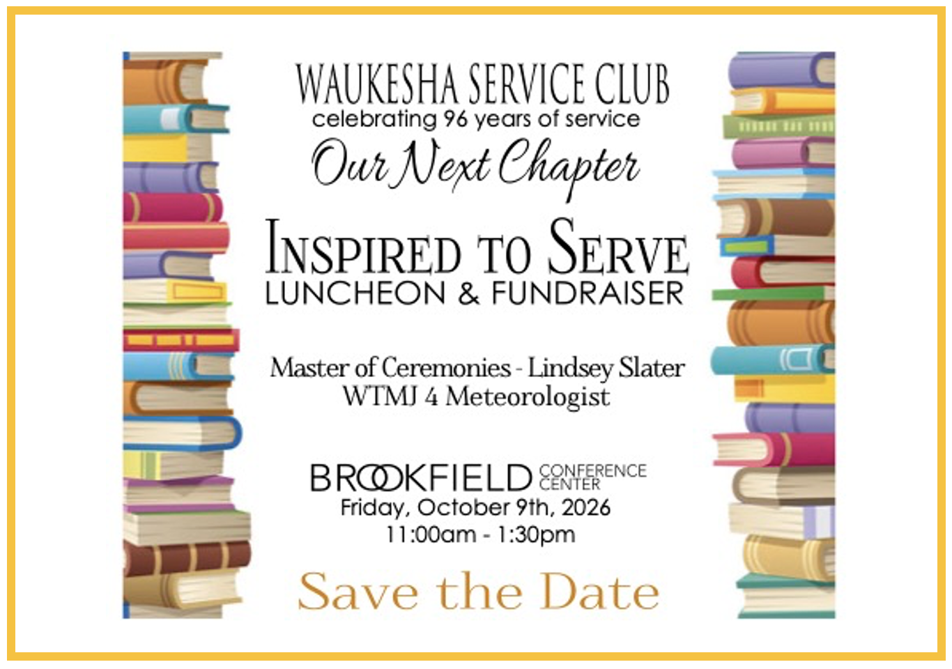 Inspire to Serve Luncheon