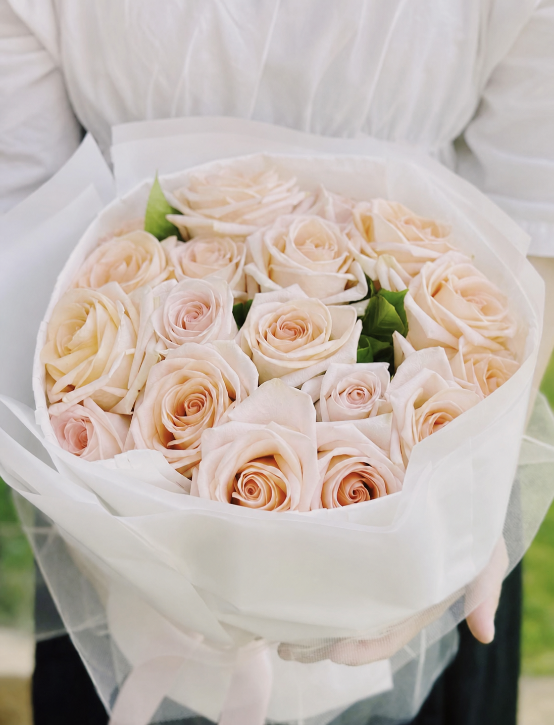 Champagne Rose Bouquet