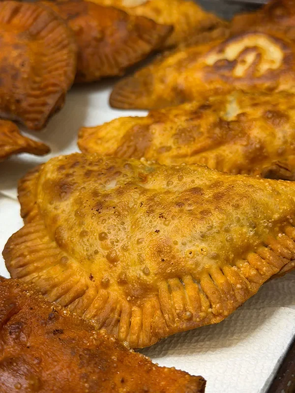 Crispy empanadas
