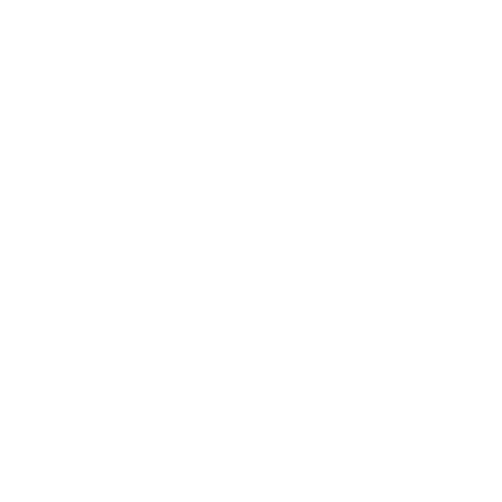 Close-up of a black round icon with a stylized white flame shape in the center, typical of a social media or app logo.