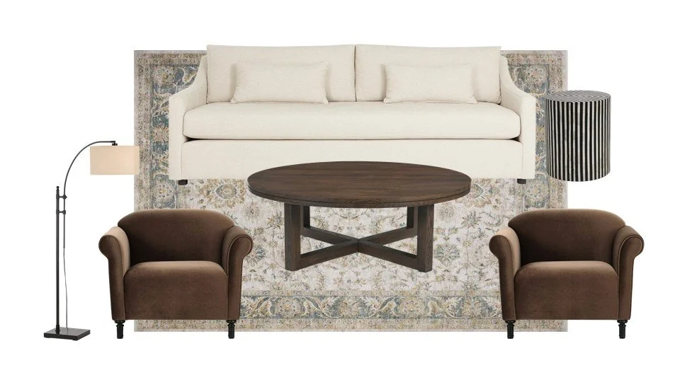 Toronto Transitional Living Room