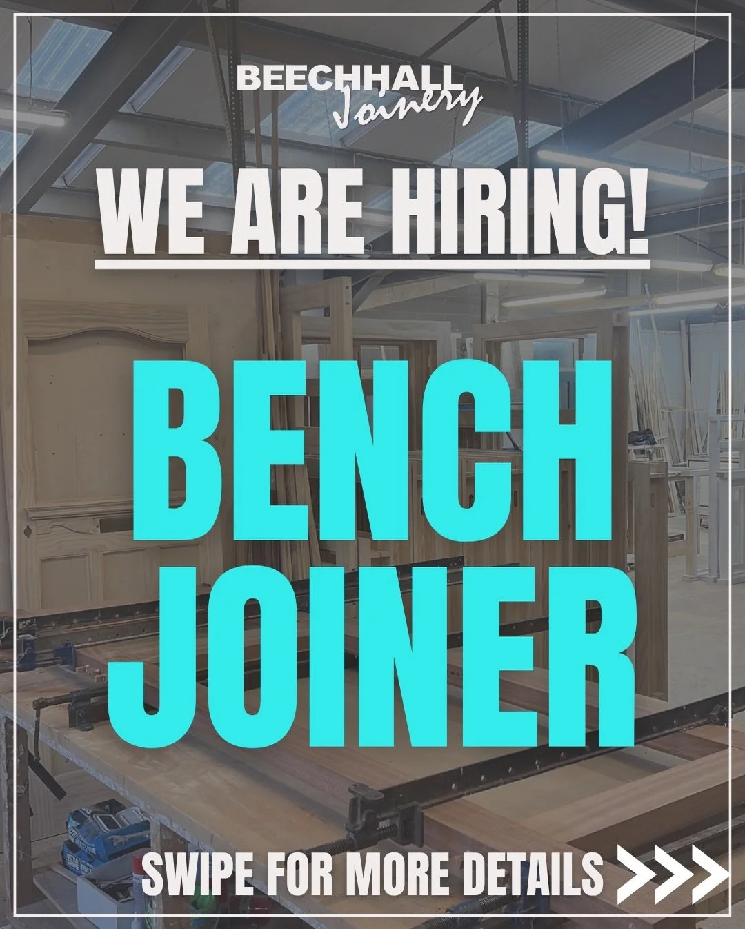 We want you to

Bench joiners we need you dm us or call 02085234448 

Email cv to james@beechhallgroup.com