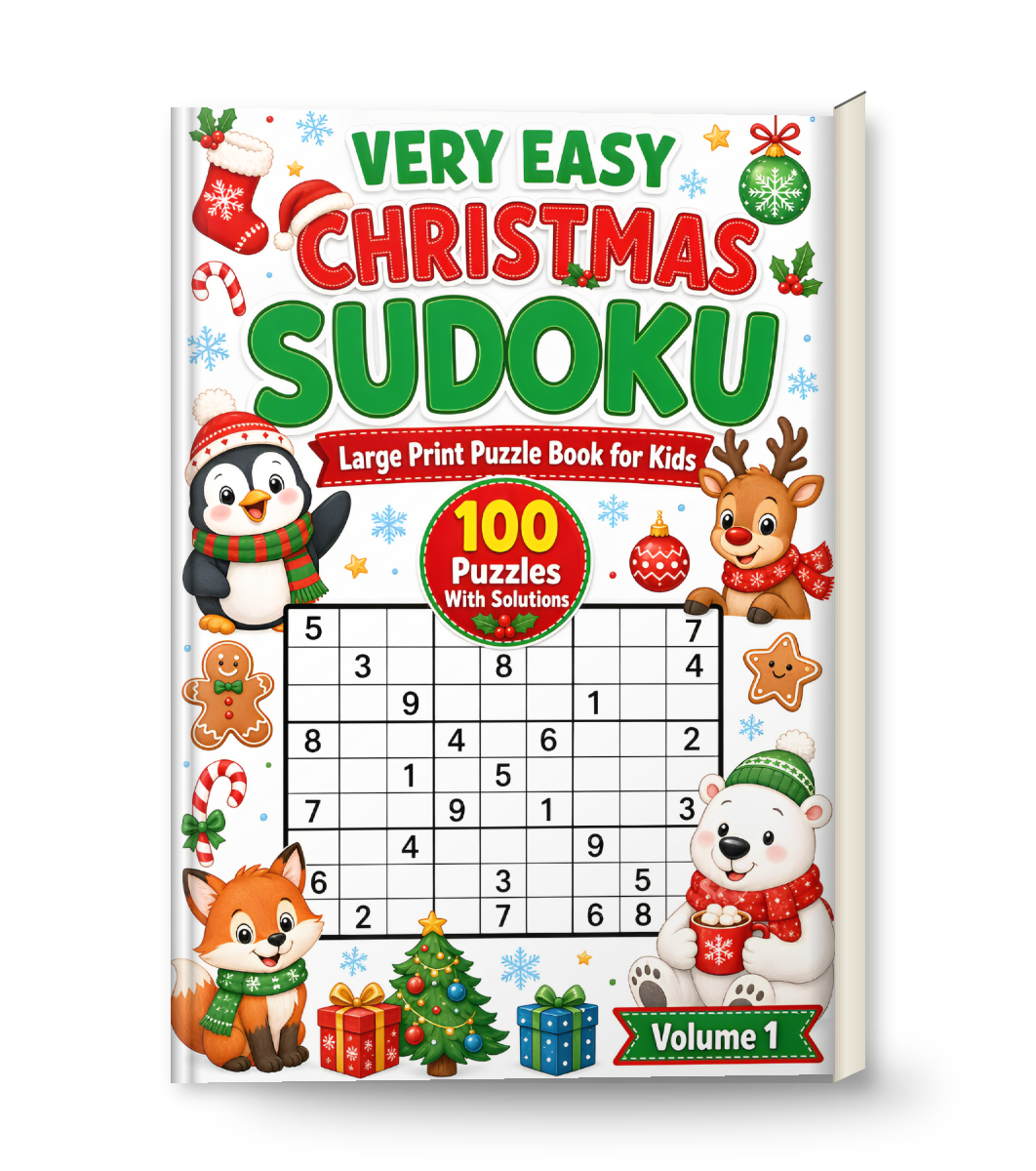Very Easy Christmas Sudoku — Coming Sept 25