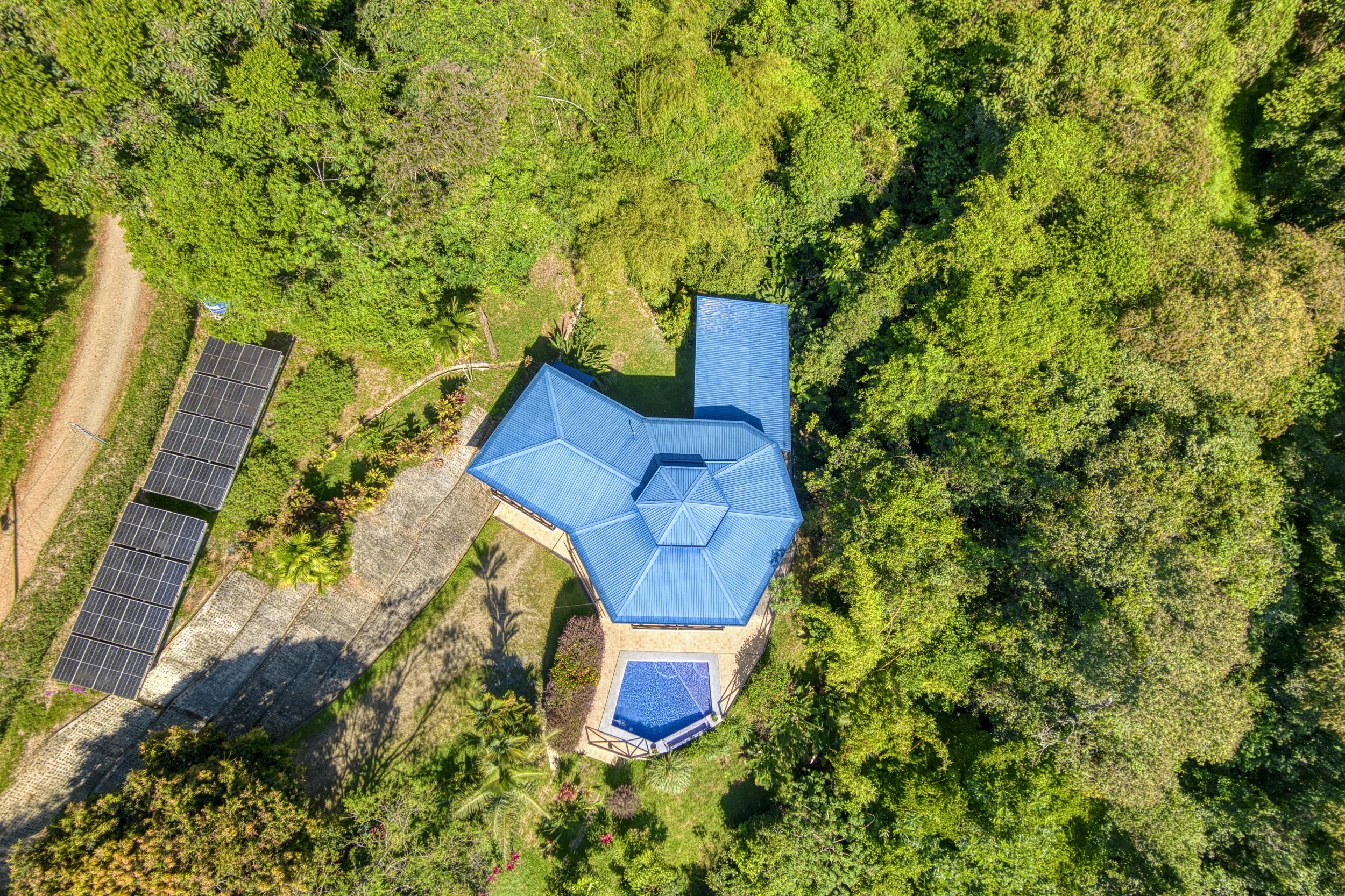 Infrastructure upgrades designed to strengthen resilience at Casa Arbol de Vida.