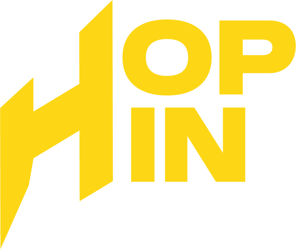 Logo HOP IN jaune