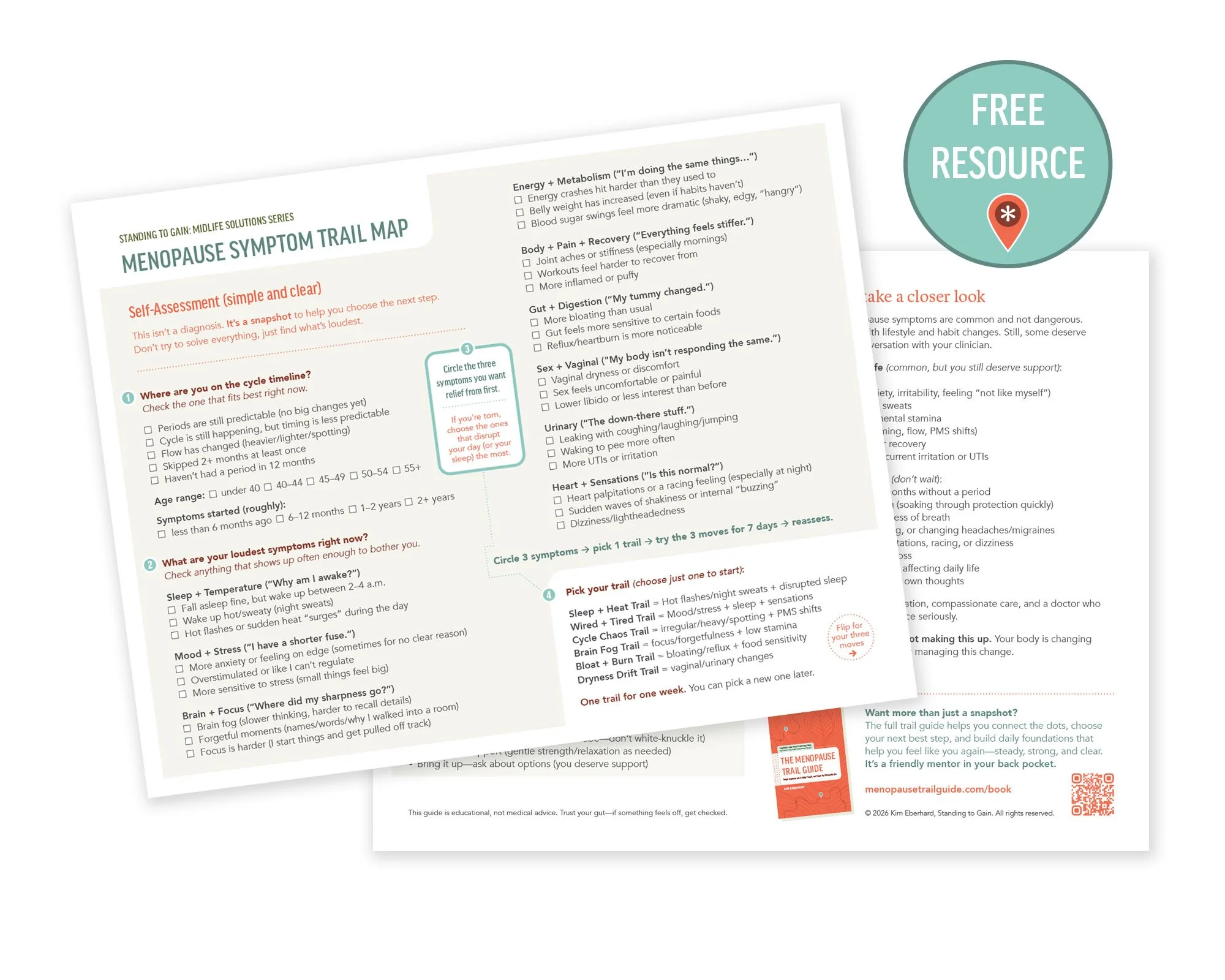 Menopause Symptom Map free download